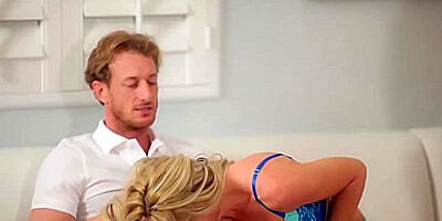 Sindy Lange, Alina West And Ryan Mclane In Family Game Night