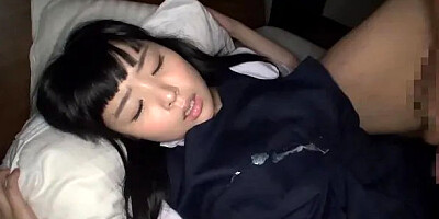 Japanese Amateur Teen Gets Fucked at Night