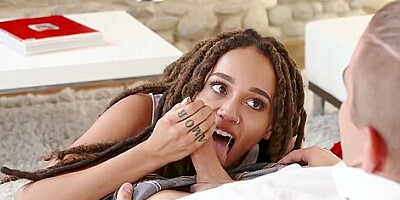 Julie Kay Is Touching Her Hairy Pussy After She Got Fucked The Way She Always Wanted