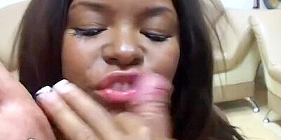 Horny Stud Rubs Cute Babe Pussy As He Gets A Bj