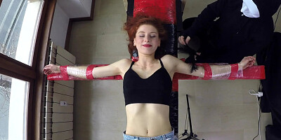 Redhead dancer Giulia