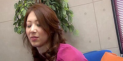 Japanese Brunette Riko Miyase Sucks And Licks Three Cocks Uncensored