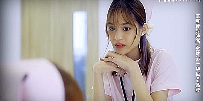 Md0180 - Creepy Doctor Convinces Two Young Asian Medicals Intern To Fuck To Get Ahead - Threesome Sex - Teaser Video