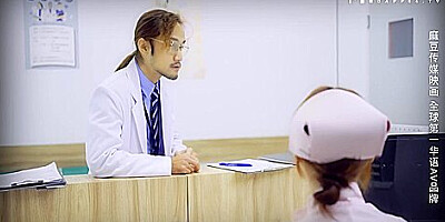 Md0180 - Creepy Doctor Convinces Two Young Asian Medicals Intern To Fuck To Get Ahead - Threesome Sex - Teaser Video