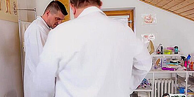 Zeynep Rossa - Gyno Exclusive – Chubby 19yo Girl Examined And Made To Cum By 2 Old Doctors