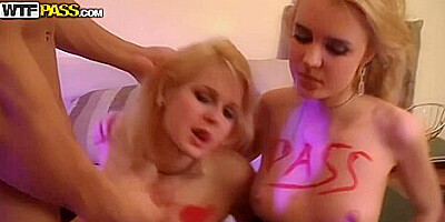 Real College Sex With Insatiable 3 - Aliona Sevil And Chloe Blue