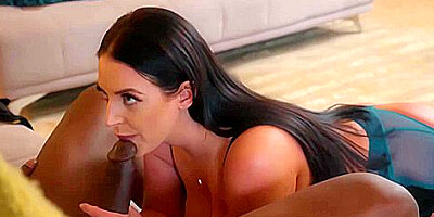 Angela White Strips, Sucks, And Fucks For Her Husbands Promotion / 27.11.2019