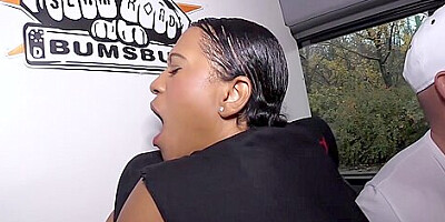 Exhibitionist Banged Hardcore Gets To Eat Cum