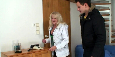 Blonde porn actress adores pussy-nailing by young man