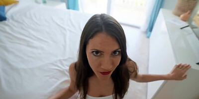 Man has a big deal with Spanish girl who wants his cock in cunt