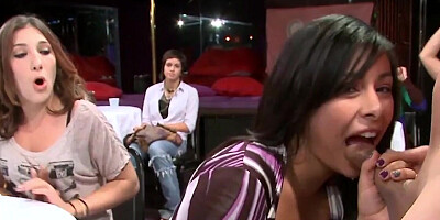 Charmers get mouths drilled by strippers