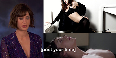 Lizzy Caplan Masturbate Off Contest