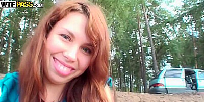 Horny Sex Lovers Have Fun In The Fresh Air With Iva Zan