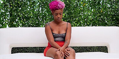 Ebony Hottie Alexandria Gets Her Bubble Butt Pounded