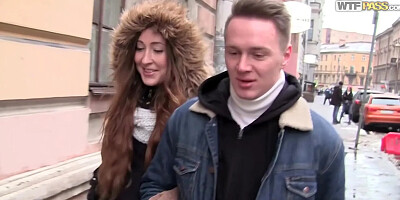 Czech girl picked up on the street