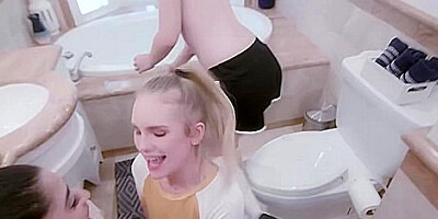 Gabriela Lopez, Natalie Knight And Bobbi Dylan In Track And Feel