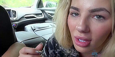 Bella Takes A Hike With You, And Jerks You Off - Bella Rose