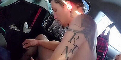 Fiance Get 1st Time In Car Pegging!
