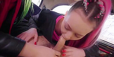 Lady Zee, Sandra Zee - Identical Step sisters Fuck Euro Cabbie
