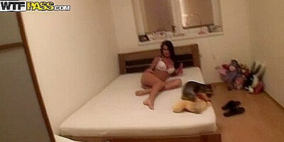 Homemade Sex Tape With Pink Dildo With Martin And Nessa Devil