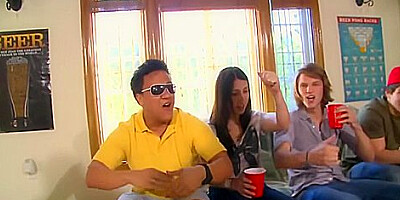 Sorority Party Bang-style With Alexis Fawx, Eva Angelina And Diamond Kitty