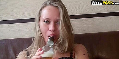 Awesome Amateur Cream Pie Video With Nestee Shy And Sasha