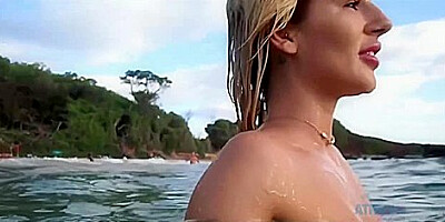 Bella Rose - Bella Is Loving This Trip, And Wants To Go To The Nude Beach