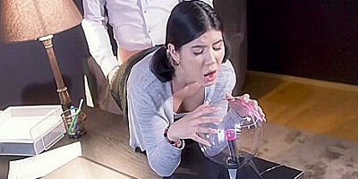 Lady Dee And Dane Jones - Teacher Fucks Sexy student 18+ On Desk