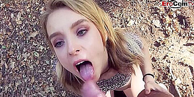 Small 18yo Tourist teen 18+ Seduced In Public For Real Outdoor Sex Story