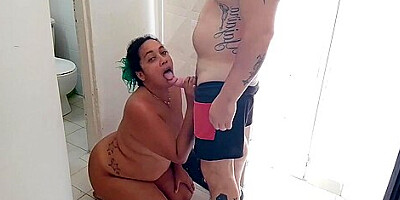 The Lustful Neighbor Comes To Ask Me For Some Sugar And I Receive It In A Towel