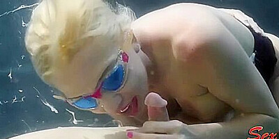 Into The Deep End: Underwater Cum Load Compilation