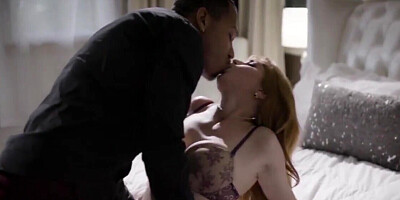 Wife cheats with dude before fucking her black hubby