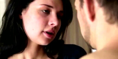 Izzy Champayne is turned on watching her stepbrother