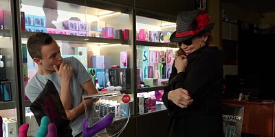 Tattooed redhead Melissa Johnson is tricked into having sex