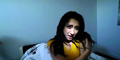 Petite brunette honey Mandy Muse gets fucked from behind