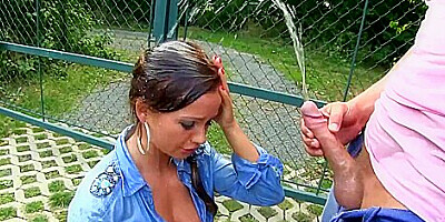 Bella Anne In Thou Shall Not Pass Without Piss! With Bella Baby