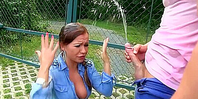 Bella Anne In Thou Shall Not Pass Without Piss! With Bella Baby