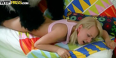 Pillow Fight And Xxx Sex Play With Amelie Pure