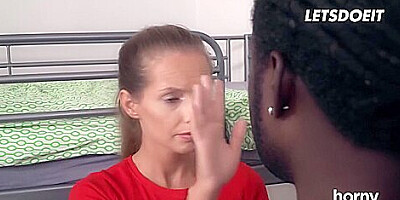 Adventurous Girls Sarah Kay & Kinuski Get A Taste Of Huge Black Cock Full Scene