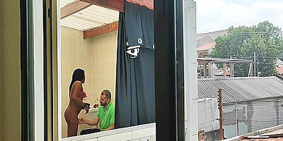 Se Meu Vizinho Soubesse O Que Acontece Quando Ele Sai De Casa Para Trabalhar! 14 Min