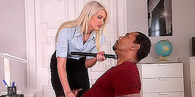 Laela Pryce Likes His Big Black Cock In Her Ass As Her Pussy Is Pounded