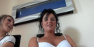 Two British Babes Tell You Off For Looking Up Their