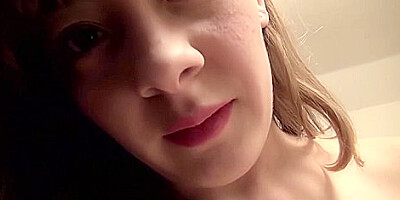 Dani Strips Naked And Masturbates With Dildo