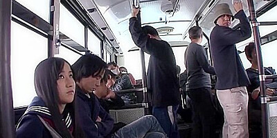 Creampied Gangbang On Public Bus - Suzu Ichinose