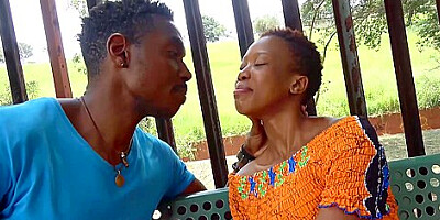 I Picked Up This Cute Petite Short Hair African Babe Au