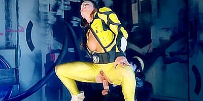 In Power Bangers A Xxx Parody