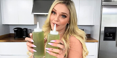 Today Kali Roses for the first time cooks and fucks on camera