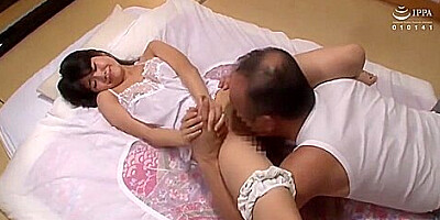Old Asian Fucks Her Stepdaughter In Her Tight Little