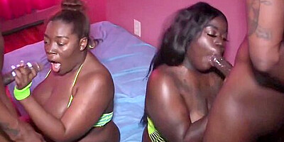 Ebony Bbw Bbc Fuck Party