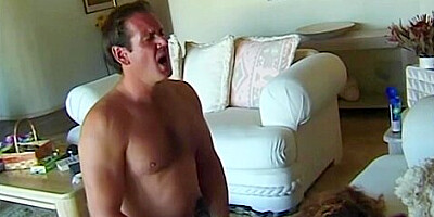 Black Stepdaughter Fucks Daddys Big White Cock